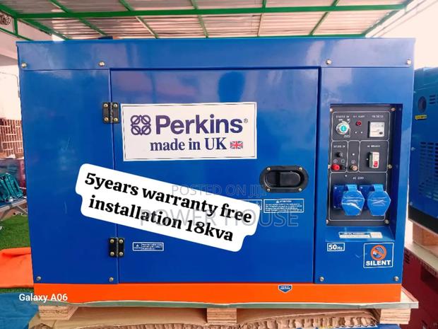 Hub Ember 18kva Diesel Generator Perkins Diesel 18kw · Photo 1