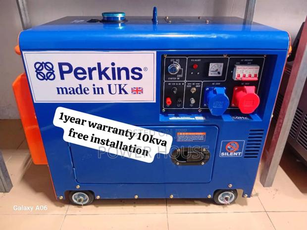 Hub Charge 10kva 13000watts Diesel Perkins Generator 10kva · Photo 1
