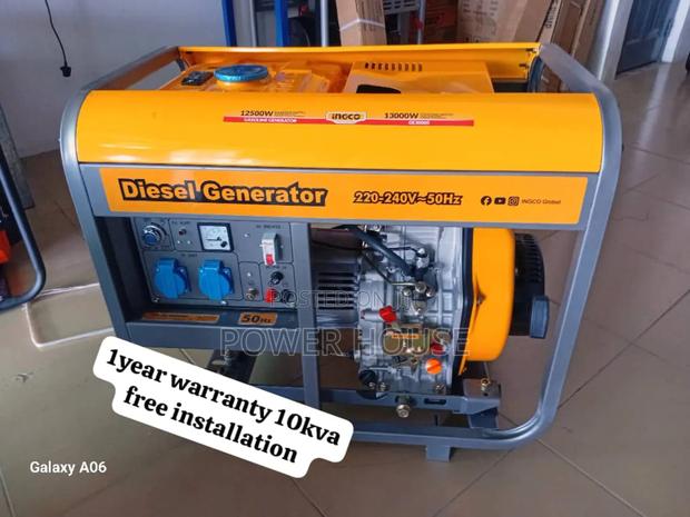 Hub Valor Ingco Diesel Engine 10kva 13000watts Generator · Photo 1