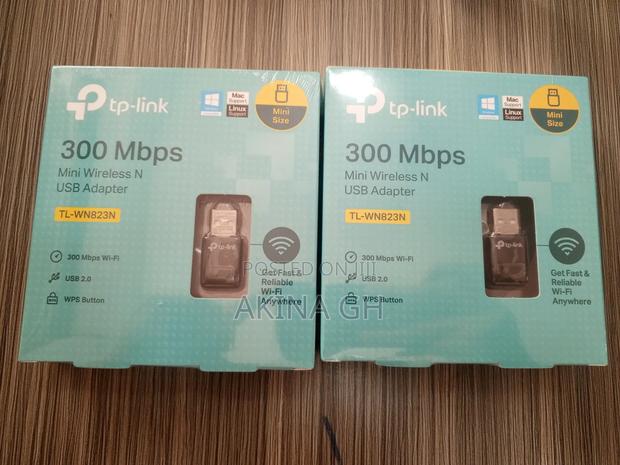 Tp-link 300mbos Mini Wireless N Usb Adapter Tl-wn823n · Photo 1