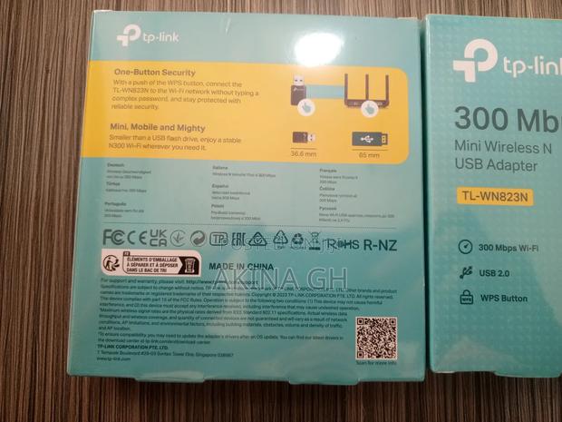 Tp-link 300mbos Mini Wireless N Usb Adapter Tl-wn823n · Photo 2
