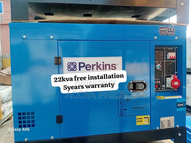 Aether Grid X Perkins 22kva Diesel Generator 22kva Diesel · Photo 1