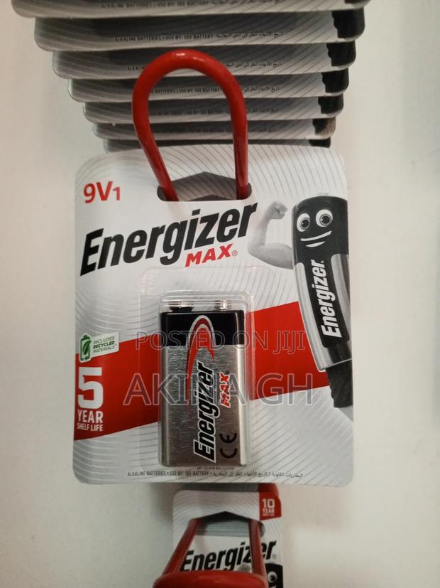 Energizer Max Alkaline Battery 9v Battery · Photo 1