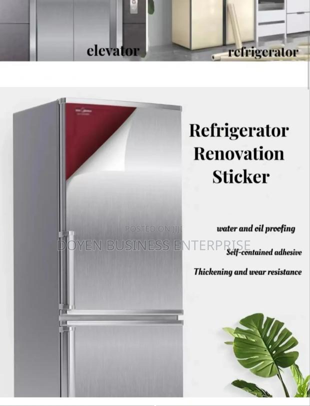Stainless Steel Effect Adhesive Stickers · Photo 7