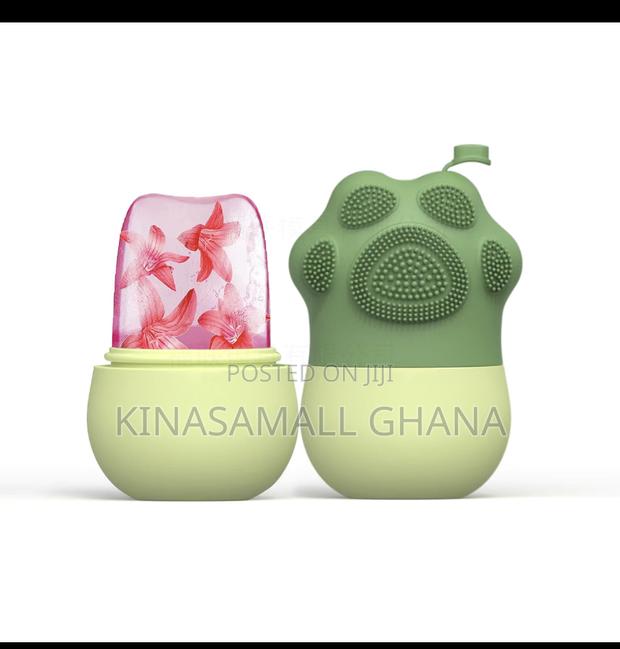 2-in-1 Ice Face Roller Scrub – For Glowing Skin