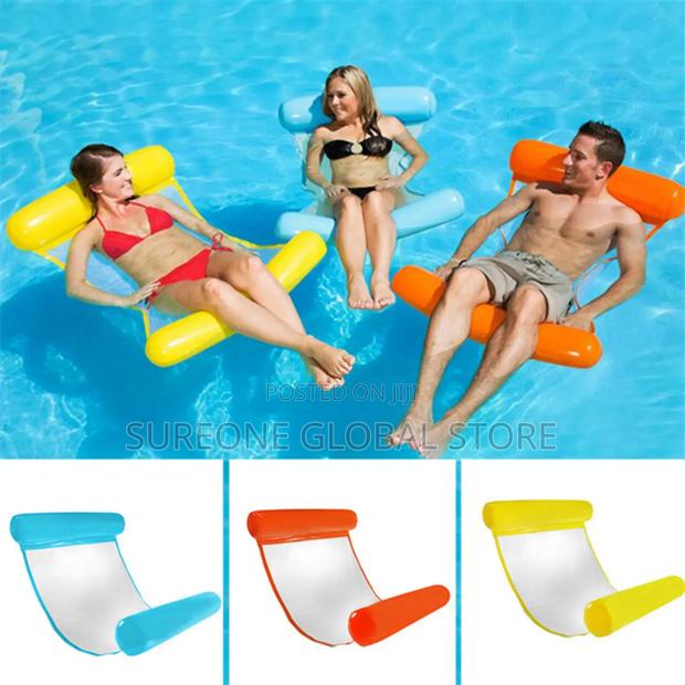 Summer Inflatable Foldable Floating Row Swimming · Photo 1