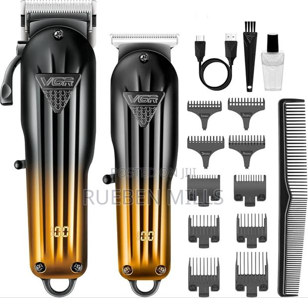 2 in 1 Barbering Machine Set Double Combo Hair Clipper · Photo 1