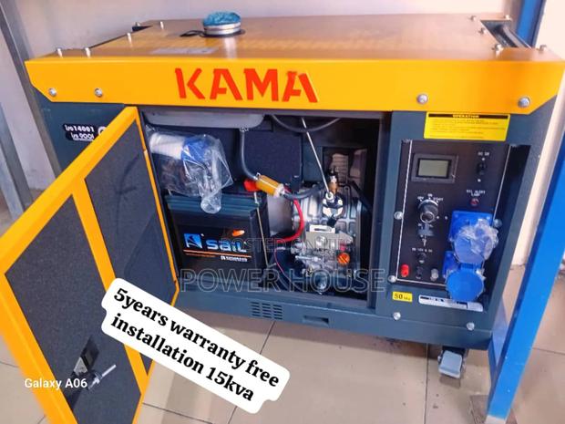 Hub Ultra Shield 16500watts 15kva Diesel Kama Generator · Photo 1