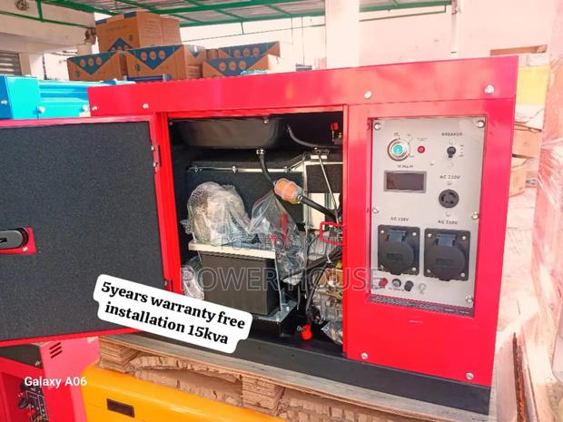 Hub Power Volt 15kva 16500watts Honda Diesel Generator · Photo 1