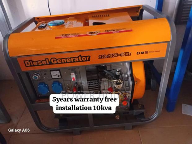 Hub Aurora Port 10kva 13000watts Ingco Diesel Generator · Photo 1