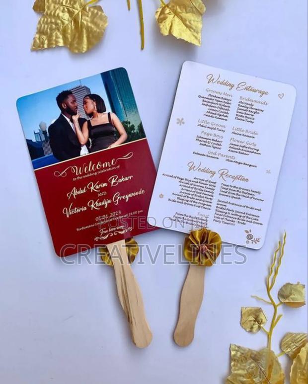Wedding Fan With Ribbon · Photo 2