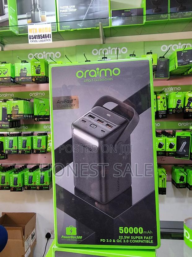 Oraimo Powerbox 500 50000mah 22.5w Power Bank · Photo 1