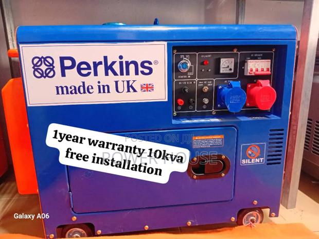 Super Power Panel Perkins 10kva 13000watts Diesel Generator · Photo 1