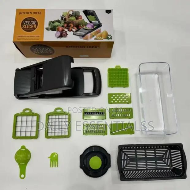 Large-Capacity 1.2l Vegetable Cutter – Chop More, Faster · Photo 1