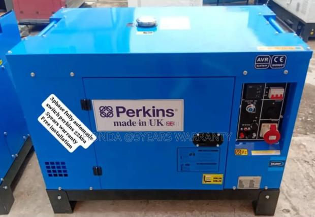 Easy Power System Diesel Perkins Generator 22kva 3phase Ats · Photo 1