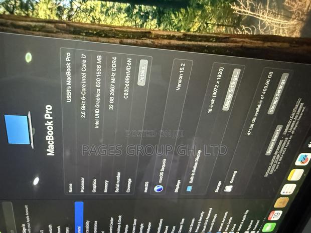Laptop Apple MacBook Pro 2019 32GB Intel Core i7 SSD 512GB · Photo 8