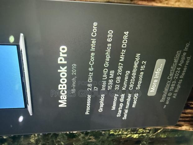 Laptop Apple MacBook Pro 2019 32GB Intel Core i7 SSD 512GB · Photo 7