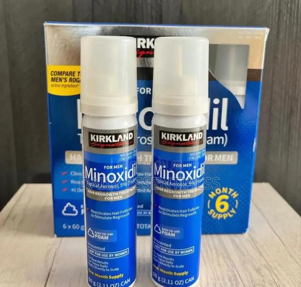 Kirkland Minoxidil 5% Foam for Men – Hair Regrowth Treatment · Photo 1