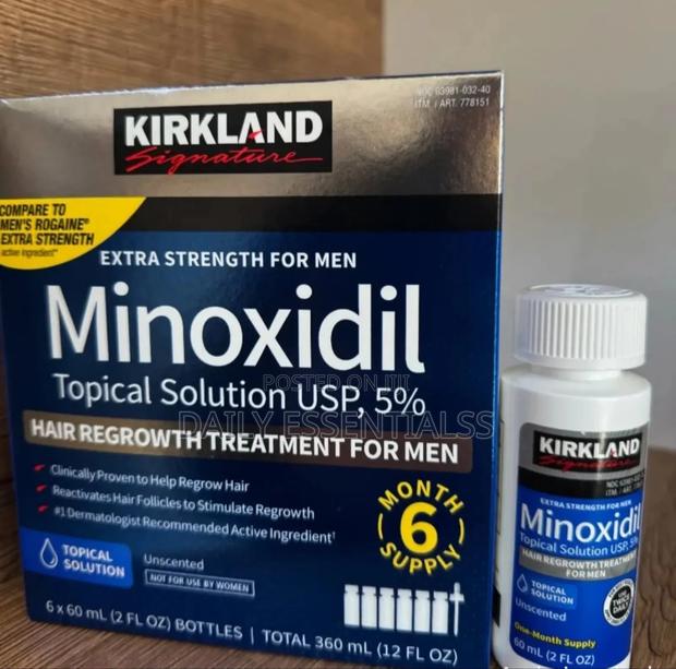 Kirkland Topical Minoxidil 5% – Scalp Treatment for Men · Photo 1