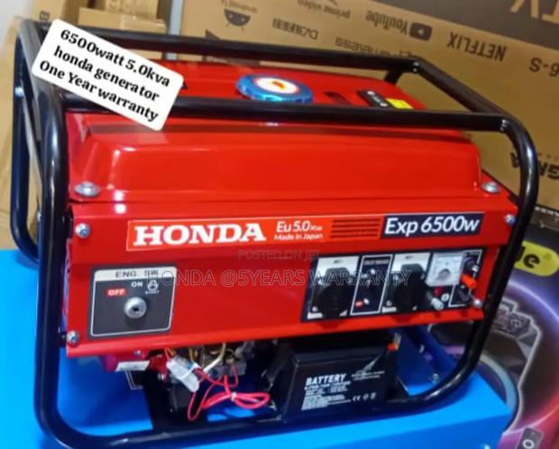 Skeleton Type Honda 6500watt 5.0kva Generator Petrol · Photo 1