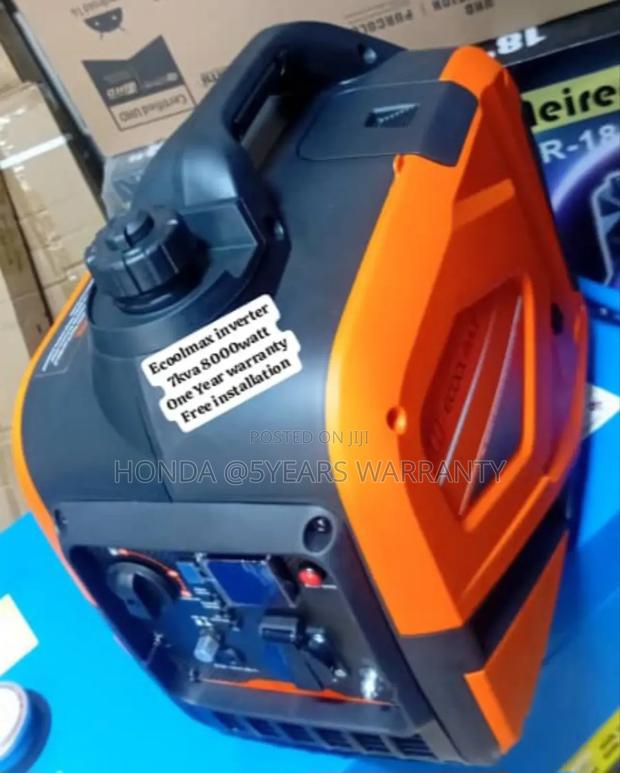 Inbuilt System Ecoolmax Inverter Generator 7kva 8000watt · Photo 1