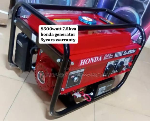 Free Energy Honda 7.5kva 8500watt Generator Petrol 7.5kva · Photo 1