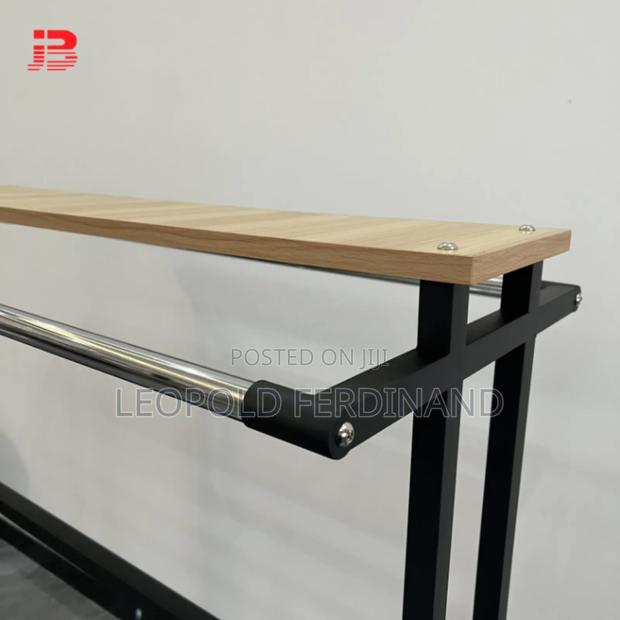 Adjustable Black Clothing Rack · Photo 5
