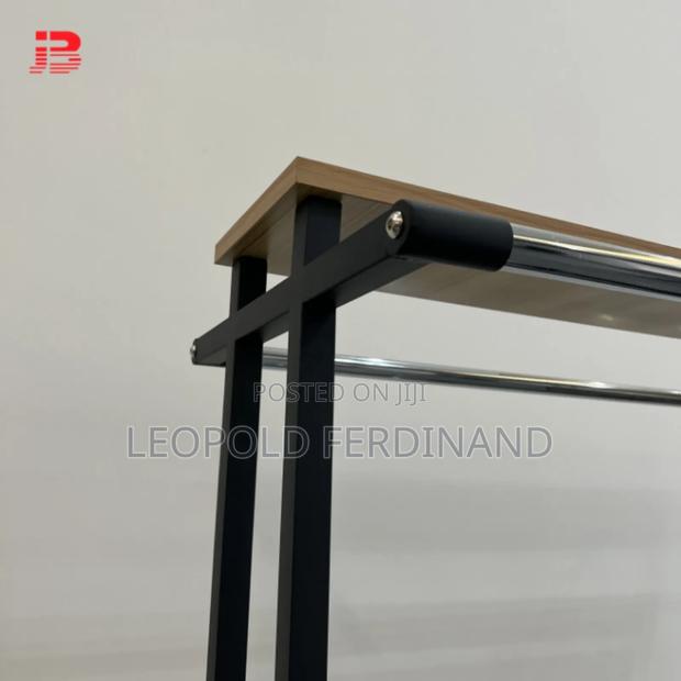 Adjustable Black Clothing Rack · Photo 6