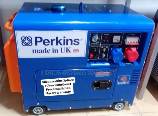 Availlable Perkins 3phase 10kva 13000watt Generator 10kva · Photo 1