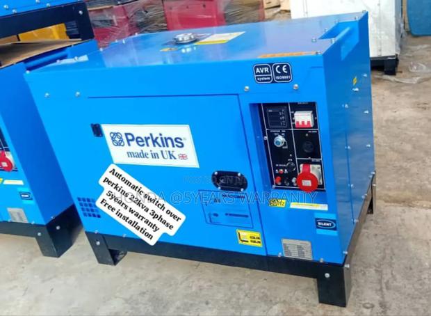 Massive Power 22kva Perkins Generator 3phase Fully Automatic · Photo 1