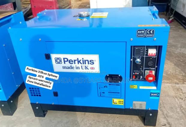 Consistent Perkins Energy 22kva 3phase Generator Diesel Ats · Photo 1