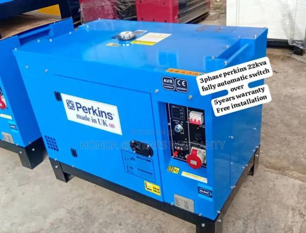 Verified 22kva Perkins Generator 3phase Silent 22kva · Photo 1