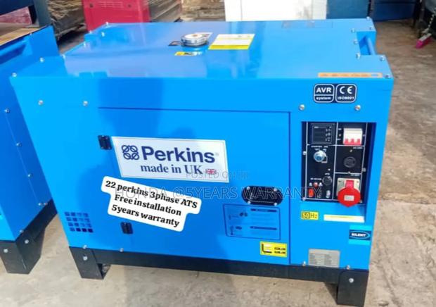230v/240-50hz Perkins 22kva 3phase Generator Diesel Ats · Photo 1