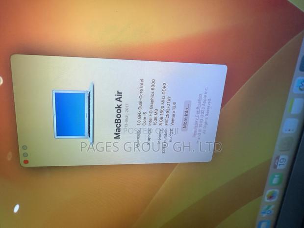 Laptop Apple MacBook Air 2017 8GB Intel Core i5 SSD 512GB · Photo 3