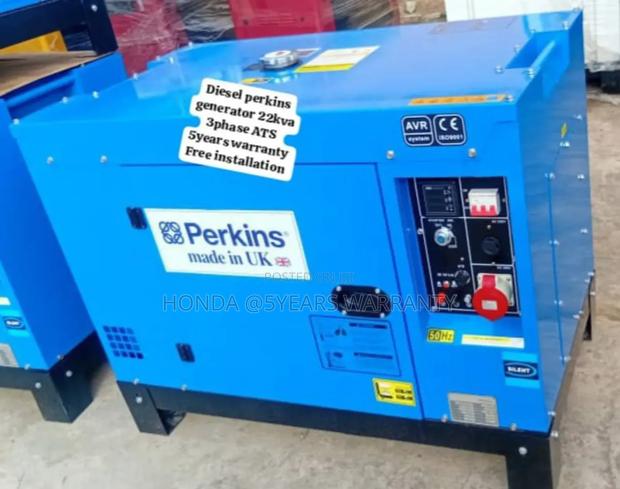 Emergency Standby Perkins Generator 22kva 3phase Ats 22kva · Photo 1