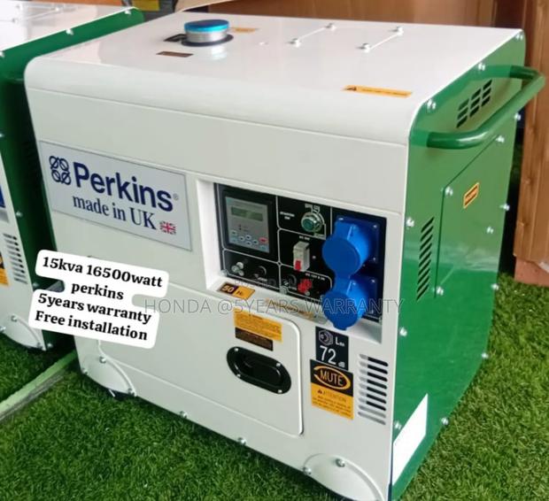 Diesel Power Perkins Generator 15kva 16500watt Silent 15kva · Photo 1