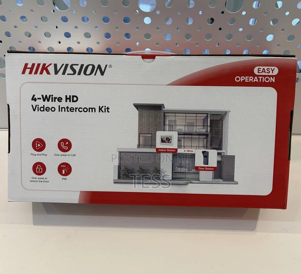 Hikvision Video Door Intercom Analog Kit 7inch Ds-kis203t · Photo 3