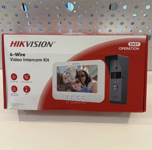 Hikvision Video Door Intercom Analog Kit 7inch Ds-kis203t · Photo 1