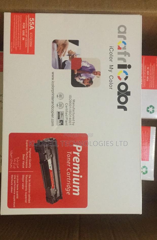 Toner 55a (Ce255a) Black Laserjet Toner Cartridge · Photo 1