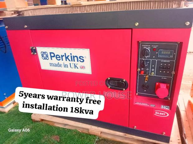 Beacon Terra Tap 18kva Diesel 18kva Perkins Generator · Photo 1