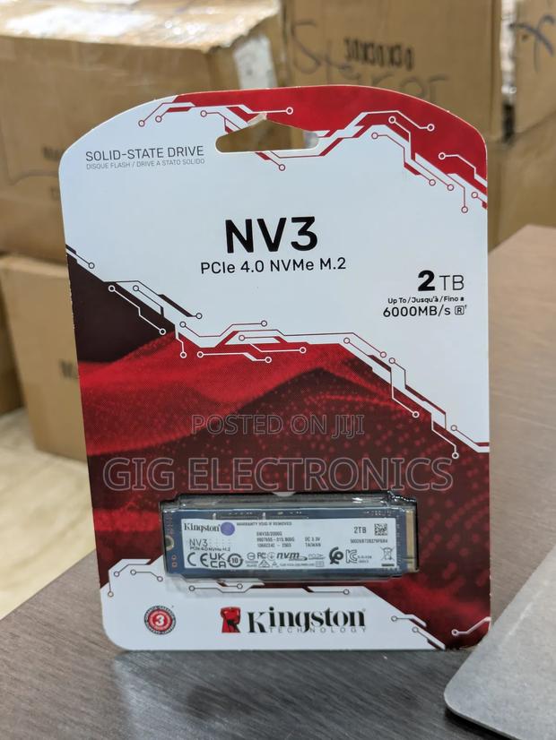 Kingston 2tb Nv3 Nvme M.2 Pcie 4.0 SSD · Photo 1