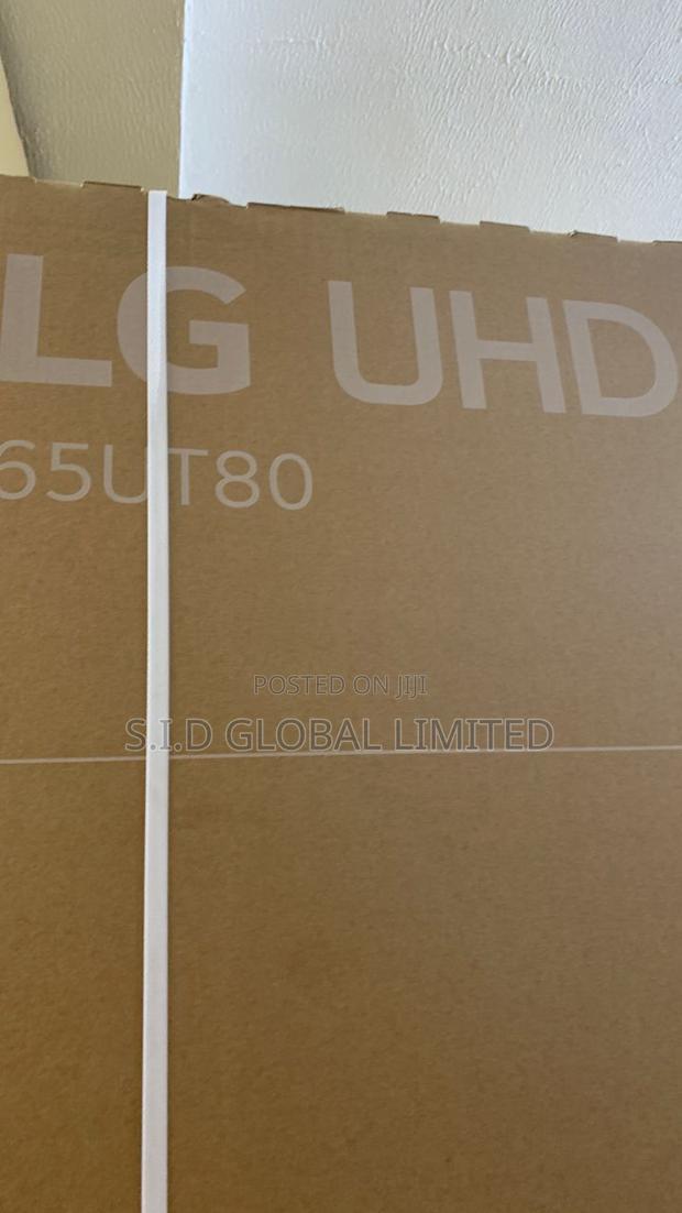 Lg Magic Remote With NFC 65" Ut80 Smart Tv · Photo 1