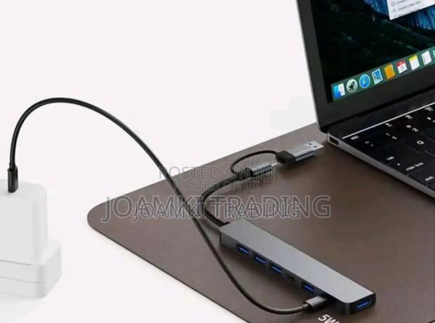 7 In 2 Usb C Hub 3.0 Splitter 4 Laptop, Phone, iPad. · Photo 2