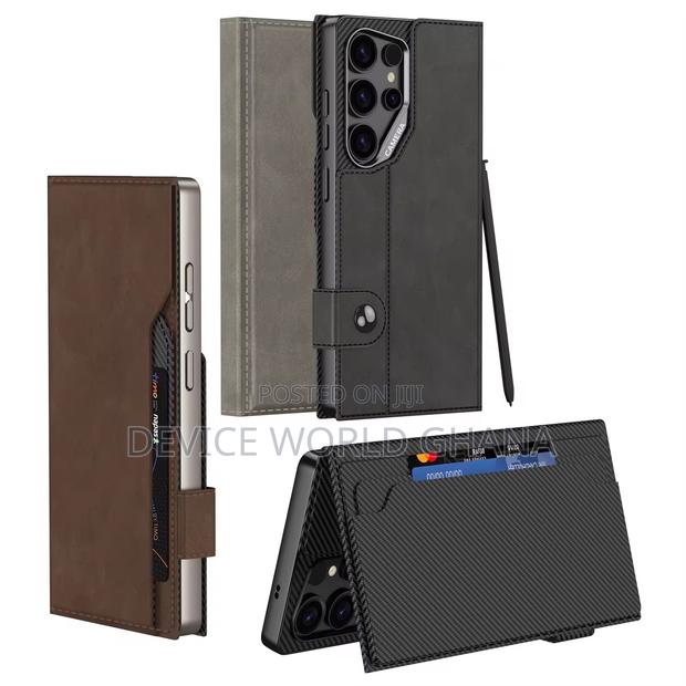 GKK Hans Leather Flip Case for Samsung S25ultra and S24ultra · Photo 1