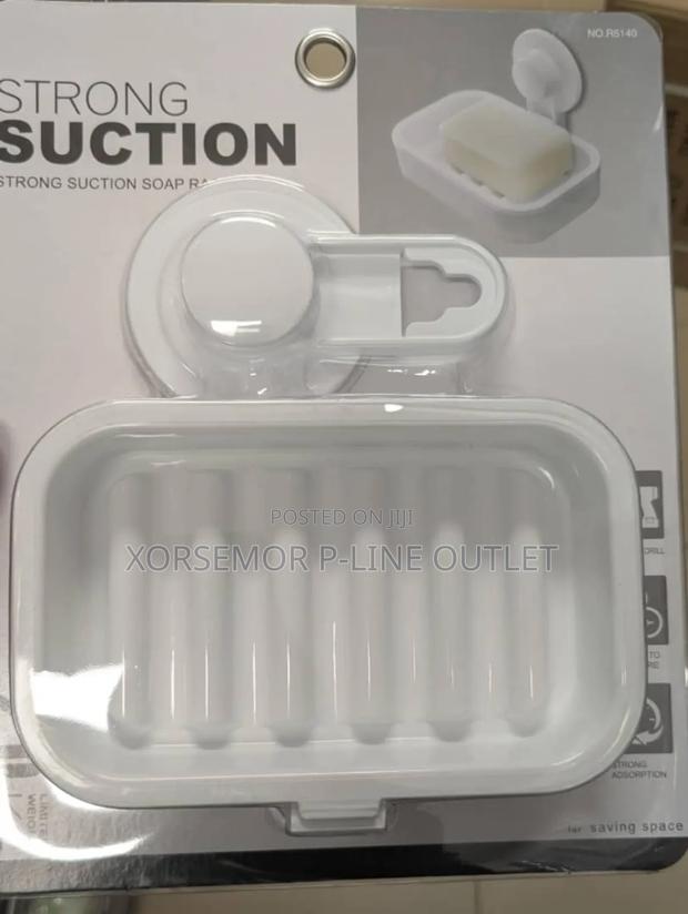 Bar Soap Dish - Mounted No-Drilling Self Draining Removable · Photo 2