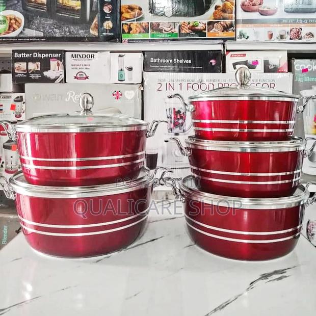 Cookware Set of 10 - Aluminum Royalife · Photo 2