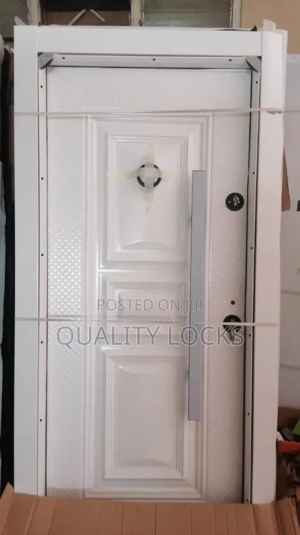 White Elegant Turkey Metal Security Door · Photo 1