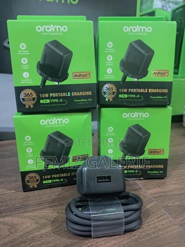 Oraimo Powermate 101 10w Portable Efficient Charger · Photo 1