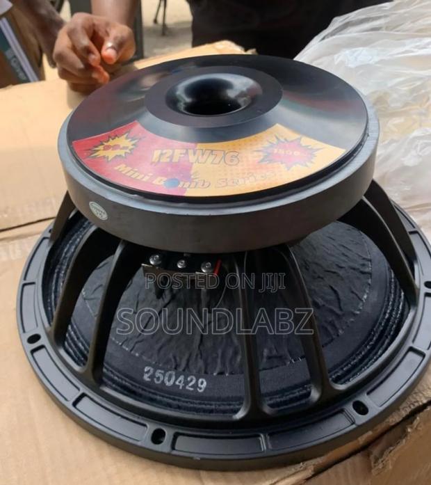 Jac 12-inch 1800w 8 Ohms Single Magnet Naked Speaker. · Photo 3