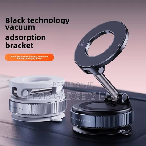Vacuum Suction Magnetic Phone Holder · Photo 1